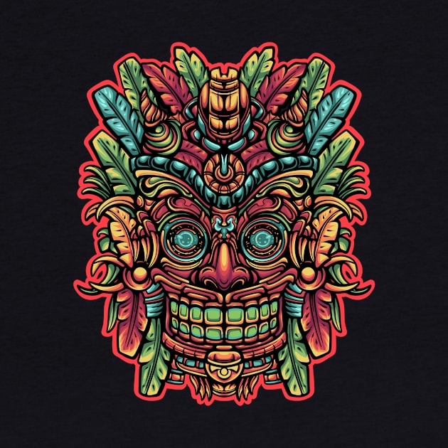 Totem Mask by HappymanStudio